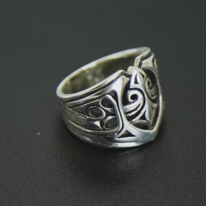 Anel Prata 925 Shield