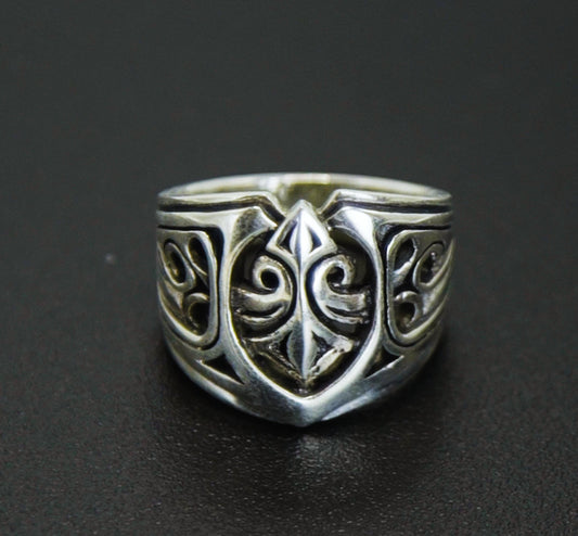 Anel Prata 925 Shield