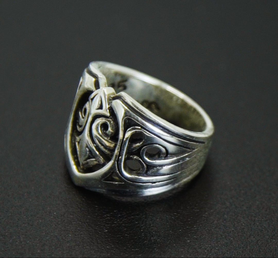 Anel Prata 925 Shield