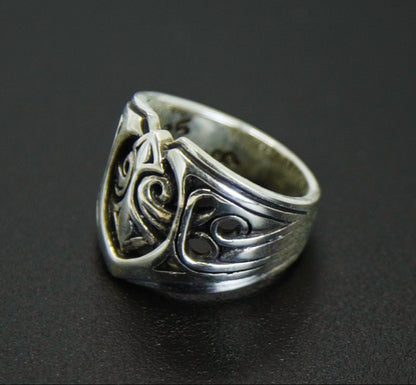 Anel Prata 925 Shield