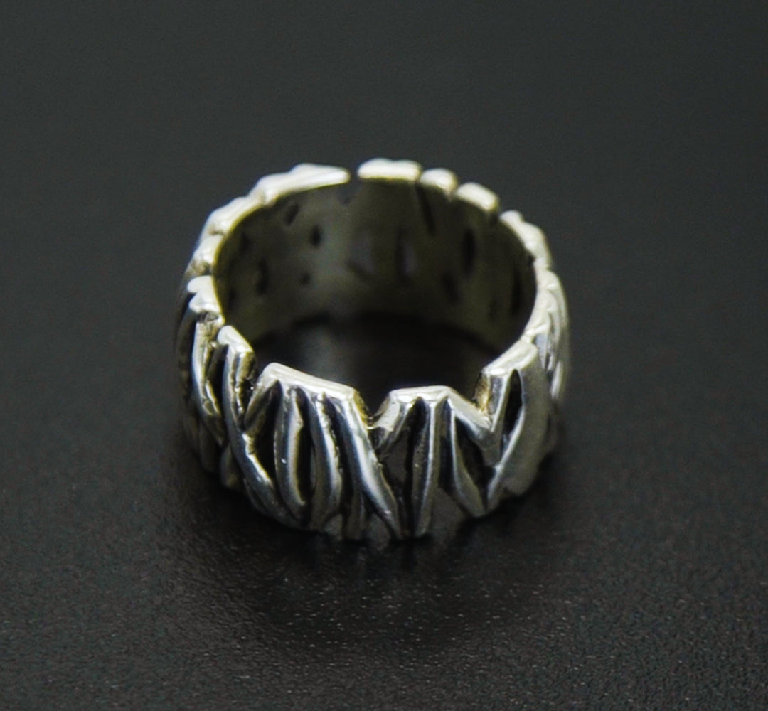 Anel Prata 925 Woods