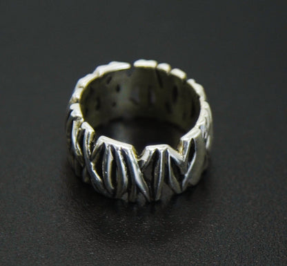 Anel Prata 925 Woods